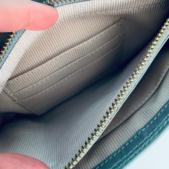 Margot New York Mia Slate Blue Crossbody/Wristlet - Picture 7 of 7